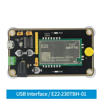 E22-230TBH-01 USB-TTL Vizsgálati Testület SX1262 30dBm 230MHz Modul FEC Sok Vezeték nélküli Adó-vevő Modul