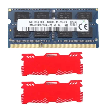 Az SK Hynix 8GB DDR3 Laptop Ram Memória+Hűtés Mellény 2RX8 1600 mhz-es PC3-12800 204 Csapok 1.35 V SODIMM Laptop Memória, Ram