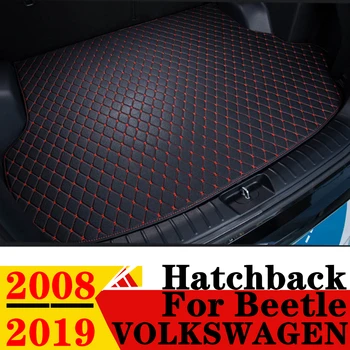 Kocsi Csomagtartójában Szőnyeg Volkswagen VW Beetle Ferdehátú 08-19 Minden Időjárási XPE Cargo Hátsó Borító Szőnyeg Bélés Farok AUTO Indító Poggyász Pad