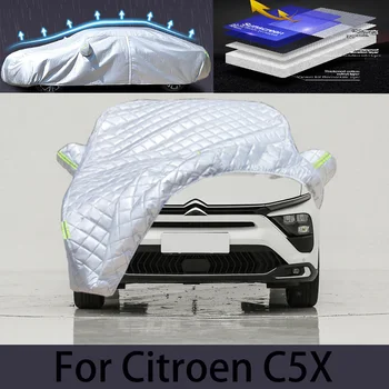 A CITROEN C5X üdvözlégy védőburkolat, auto eső védelem, karcolás elleni védelem, festés peeling védelem, autó ruházat