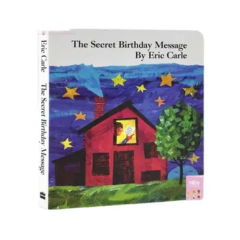 MiluMilu Eric Carle A Titkos Születésnapi üzenőfal Könyv Buku Gyermekek angol Felvilágosodás Papír, Tábla Írás