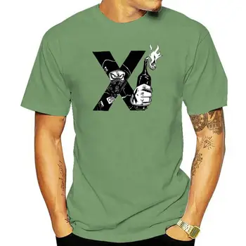 WunoD Férfi Straight Edge Ninja X Szimbólum Póló unisex férfi női póló