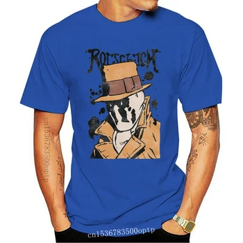 Új Rorschach Eredeti Művészeti Póló, Watchmen Képregény Tee Kényelmes Póló