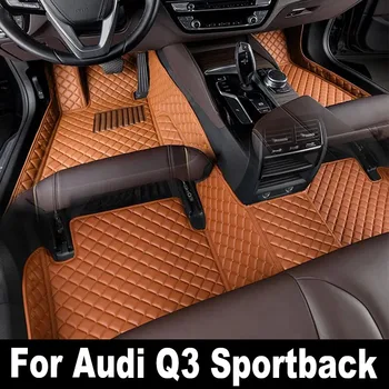 Autó Szőnyeg Audi Q3 Sportback 2020 2021 2022 Egyéni Auto Láb Párna Autó Szőnyeg Fedél Belső Kiegészítők