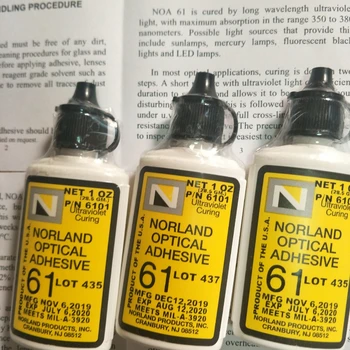 1 db Norland NOA61 uv UV ragasztó/UV gyógyító NOA61 ragasztó