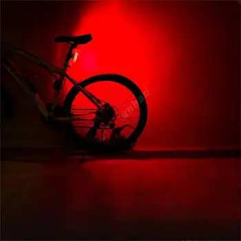 Figyelmeztető Lámpa Led Fény 800 Mah Biztonsági Lámpa Felszerelés Mountain Bike Fény színes Fény Usb Töltés