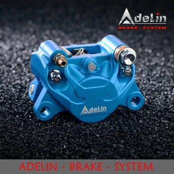 Adelin ADL-17-es Motor Hidraulikus Fék Féknyereg Egyetemes 84mm 2 pistons CNC Alumínium ötvözet Módosított Motor fék féknyereg