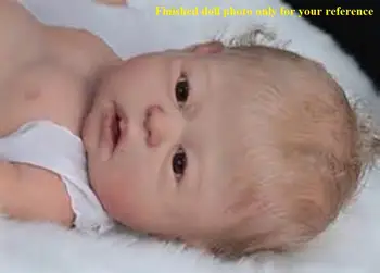 SANDIE Dakota reborn baba készlet DIY festetlen üres baba, kit nagyon puha teljes vinil test reborn baba készlet