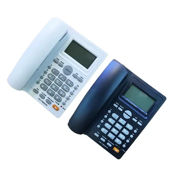 KX-T880CID Asztali Telefon Hotel/Office/Home Telefon Fix Vezetékes Hívó Kijelző Nem Kell az Akkumulátor Funkció Nagy Gomb