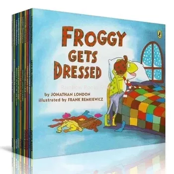 10 Könyvek Froggy Gyerekek Klasszikus Történet Gyermekek Korai Oktatás Angol Képes Mesekönyv