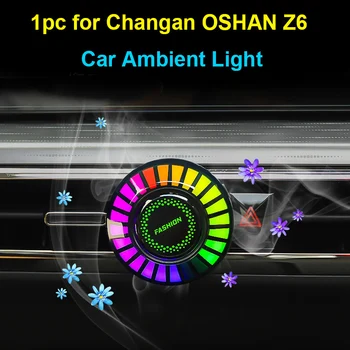 1db a Changan OSHAN Z6 2022 2023 Autó Környezeti Fény, a Zene, a Ritmus Színes Lámpa légkondícionáló Outlet Parfüm Ochan z6