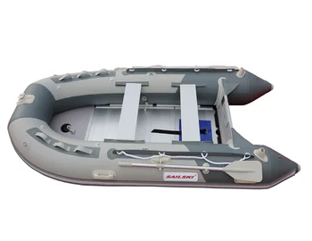 SAILSKI 3.3 m Felfújható Pvc Csónak, Alumínium Padló Vagy Airdeck Emelet