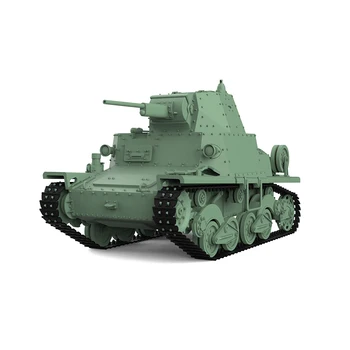 SSMODEL 76680 V1.7 1/76 3D Nyomtatott Gyanta Modell Kit IA L6/40 Könnyű Tank