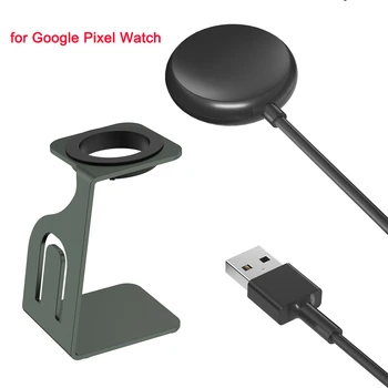 Fém tartó Töltő Google Pixel Nézni Csere USB-C Pixel Smartwatch töltőkábel Mágneses Hordozható