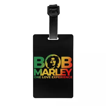 Jamaica Énekes, Reggae-Rock Bob Marley bőröndcímke Bőrönd Poggyász Adatvédelmi Fedezze AZONOSÍTÓ Címke