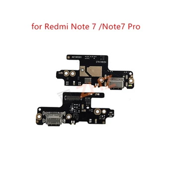 a Xiaomi Redmi Megjegyzés 7 USB Töltő Port Dokkoló Csatlakozó NYÁK-Testület Szalag Flex Kábel + Fejhallgató Jack Audió Fülhallgató javítás Alkatrész